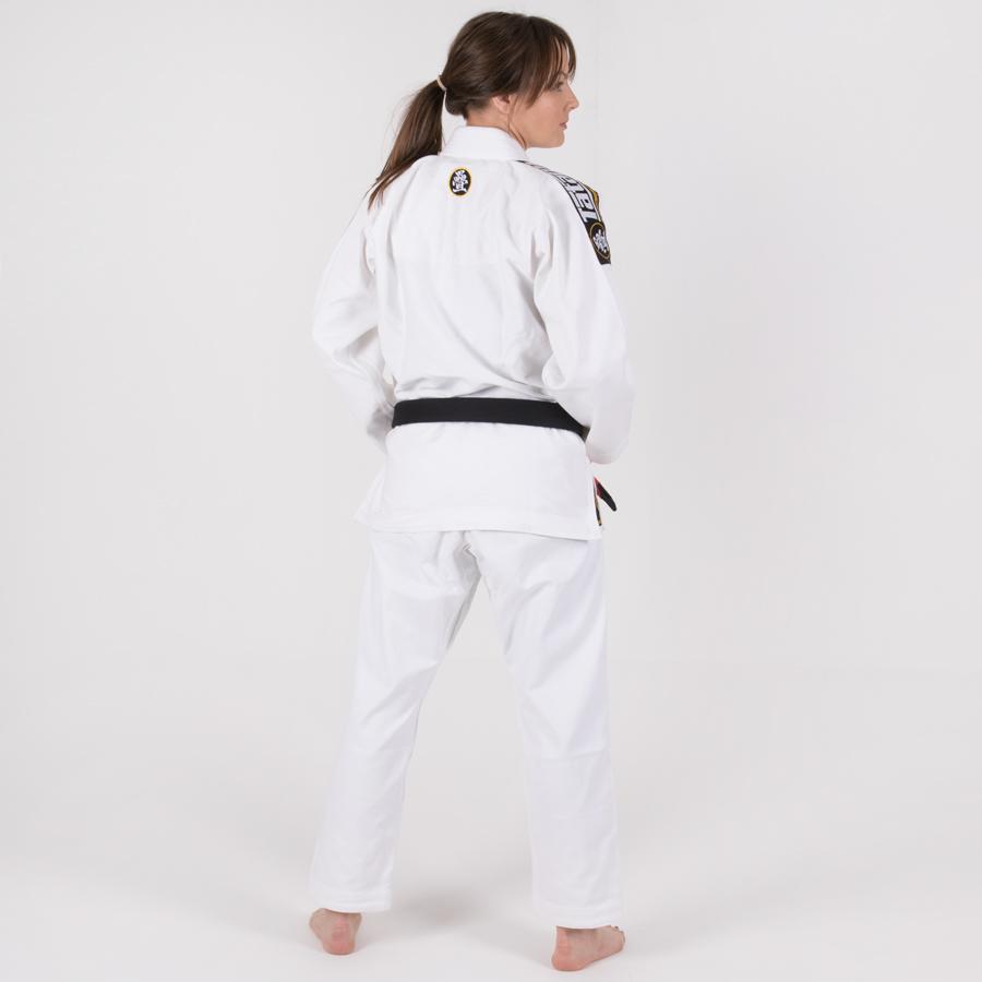 Tatami Fightwear BJJ GI W TATAMI Ladies Nova Absolute White Gi (Centura Alba Inclusa)