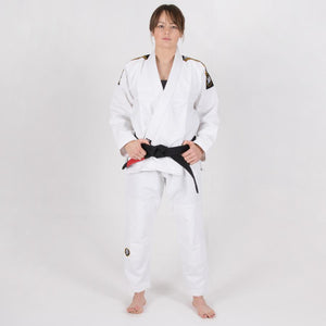 Tatami Fightwear BJJ GI W TATAMI Ladies Nova Absolute White Gi (Centura Alba Inclusa)