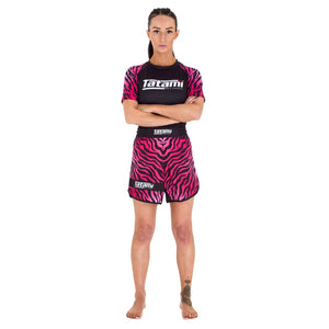 Tatami Fightwear Grappling Shorts TATAMI Ladies Recharge Grappling Shorts - Pink