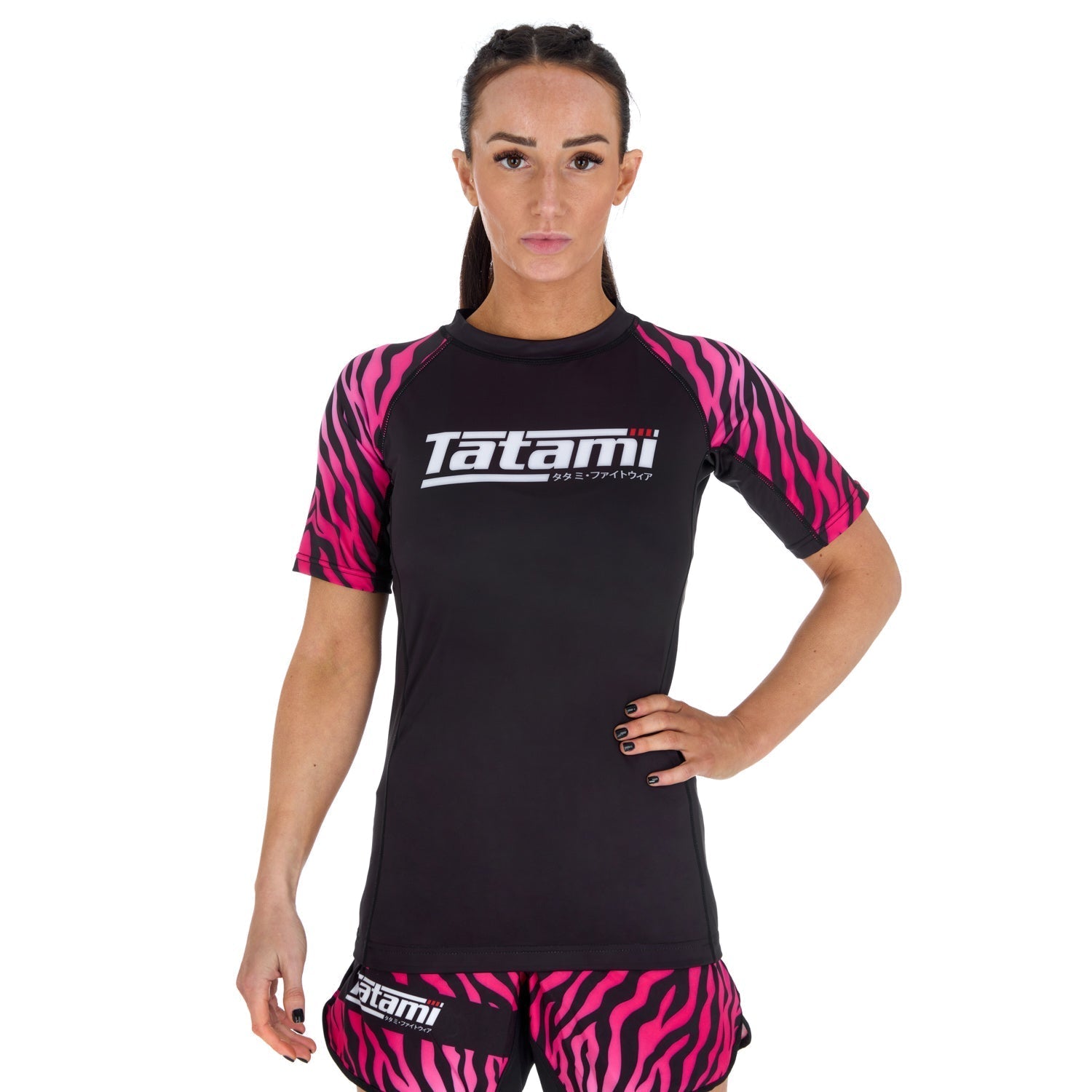 Tatami Fightwear Rash Guard TATAMI Ladies Recharge Rash Guard - Pink