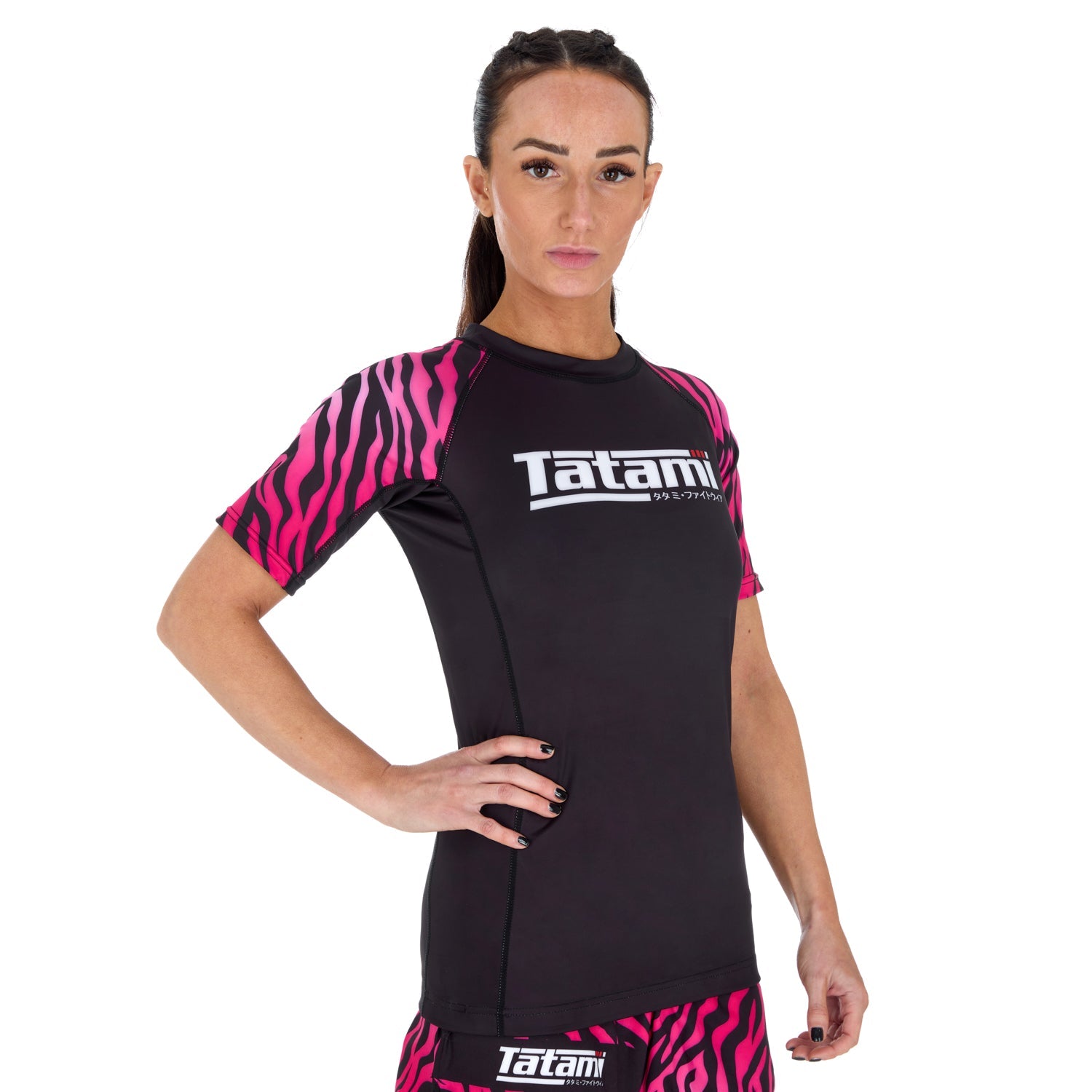 Tatami Fightwear Rash Guard TATAMI Ladies Recharge Rash Guard - Pink