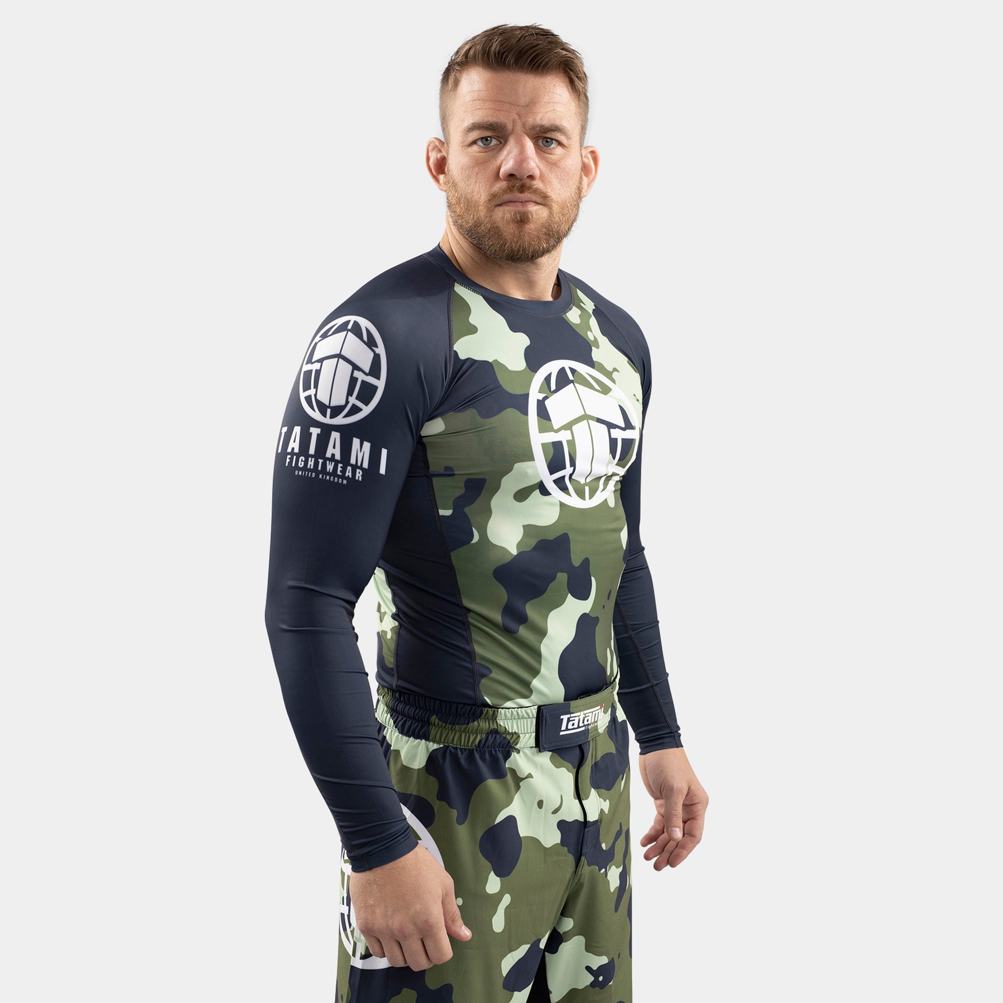 Tatami Fightwear Rash Guard TATAMI MTP Long Sleeve Rash Guard  - Camo