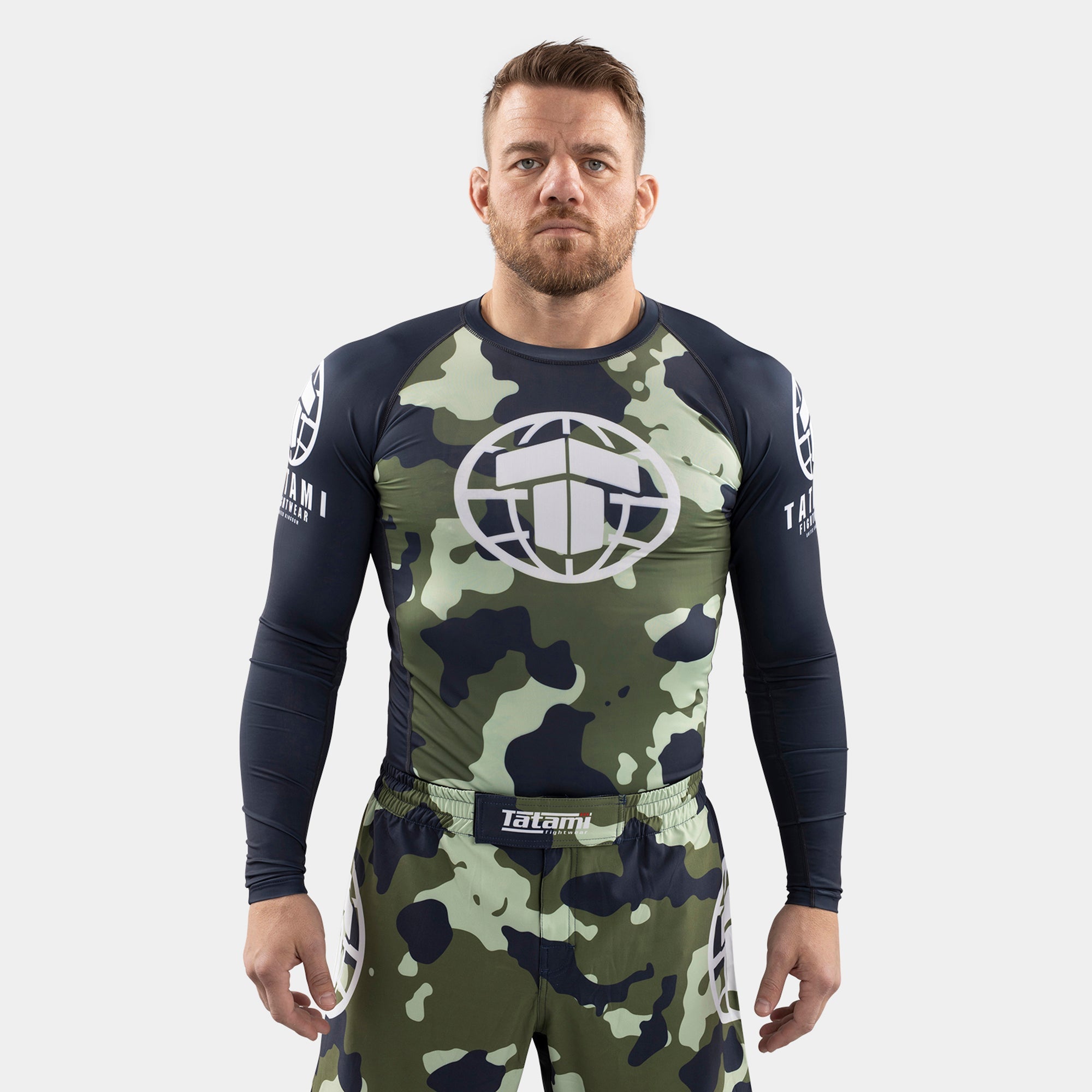 Tatami Fightwear Rash Guard TATAMI MTP Long Sleeve Rash Guard  - Camo