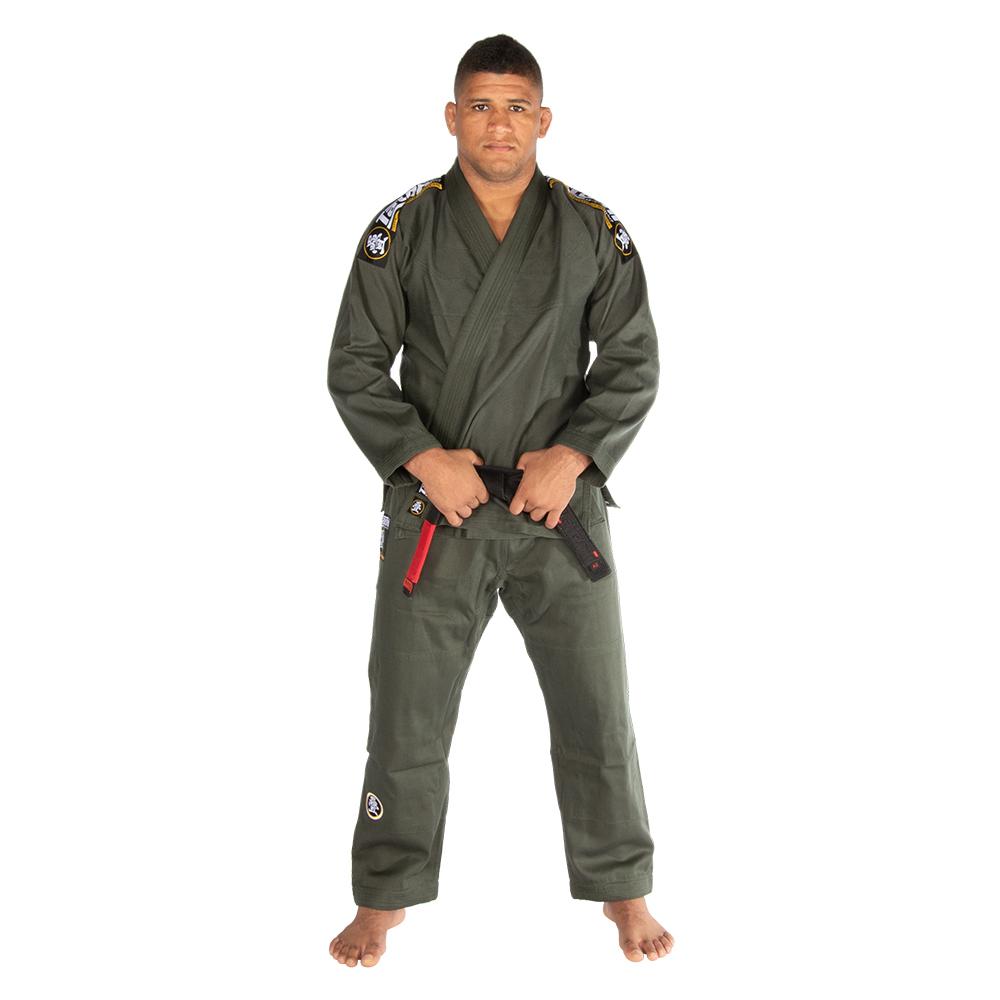 Tatami Fightwear BJJ GI TATAMI Nova Absolute Khaki Gi (Centura Alba Inclusa)