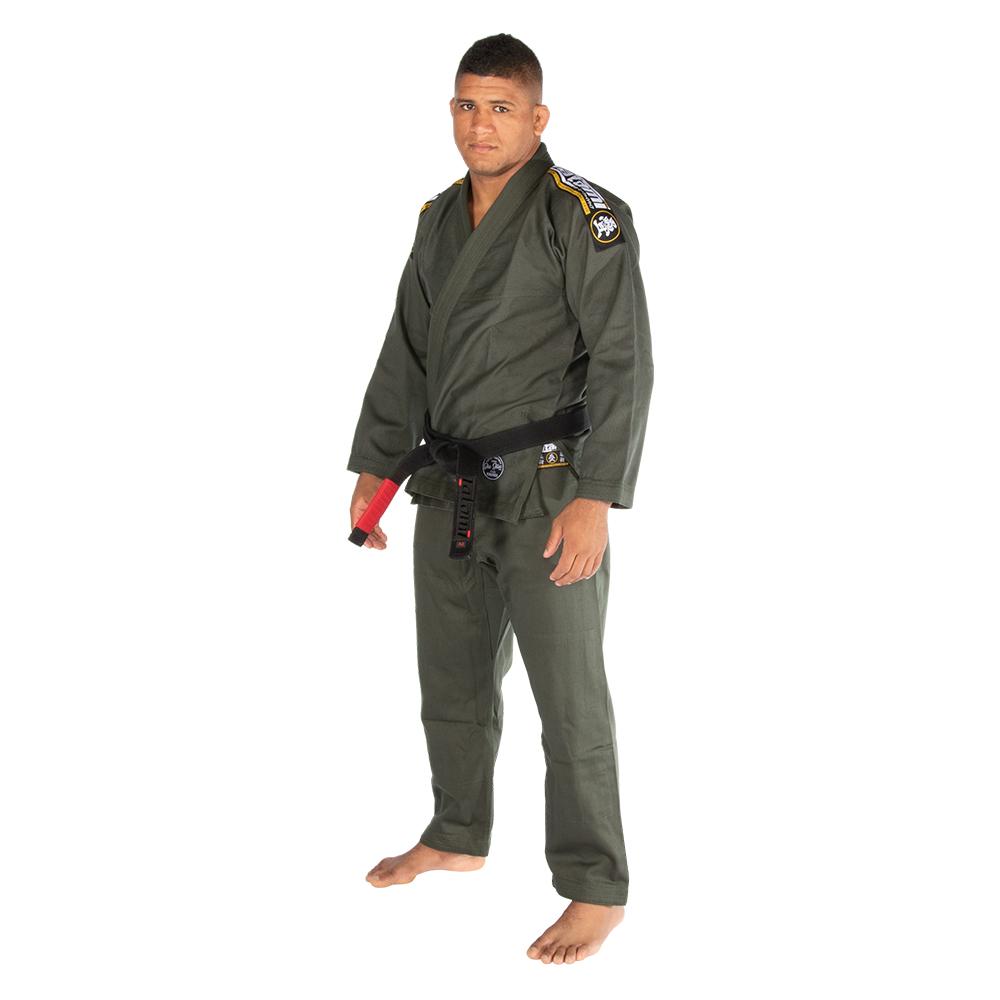 Tatami Fightwear BJJ GI TATAMI Nova Absolute Khaki Gi (Centura Alba Inclusa)