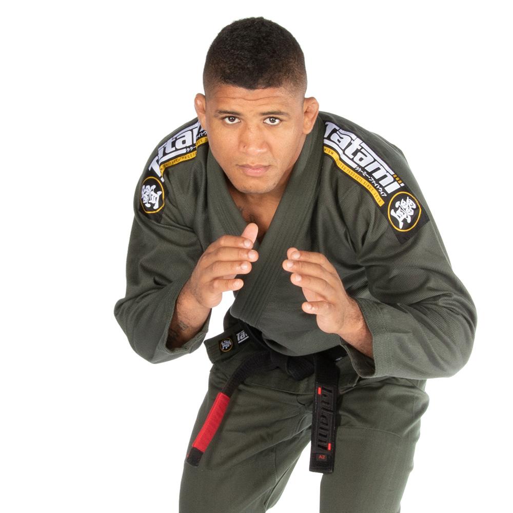 Tatami Fightwear BJJ GI TATAMI Nova Absolute Khaki Gi (Centura Alba Inclusa)