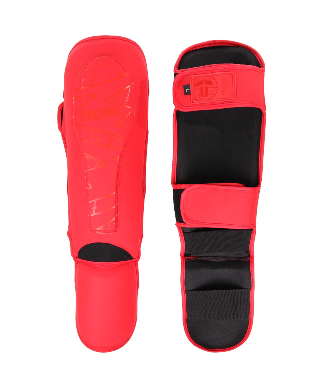 Tatami Fightwear MMA TATAMI Obsidian Shin Pads - Red