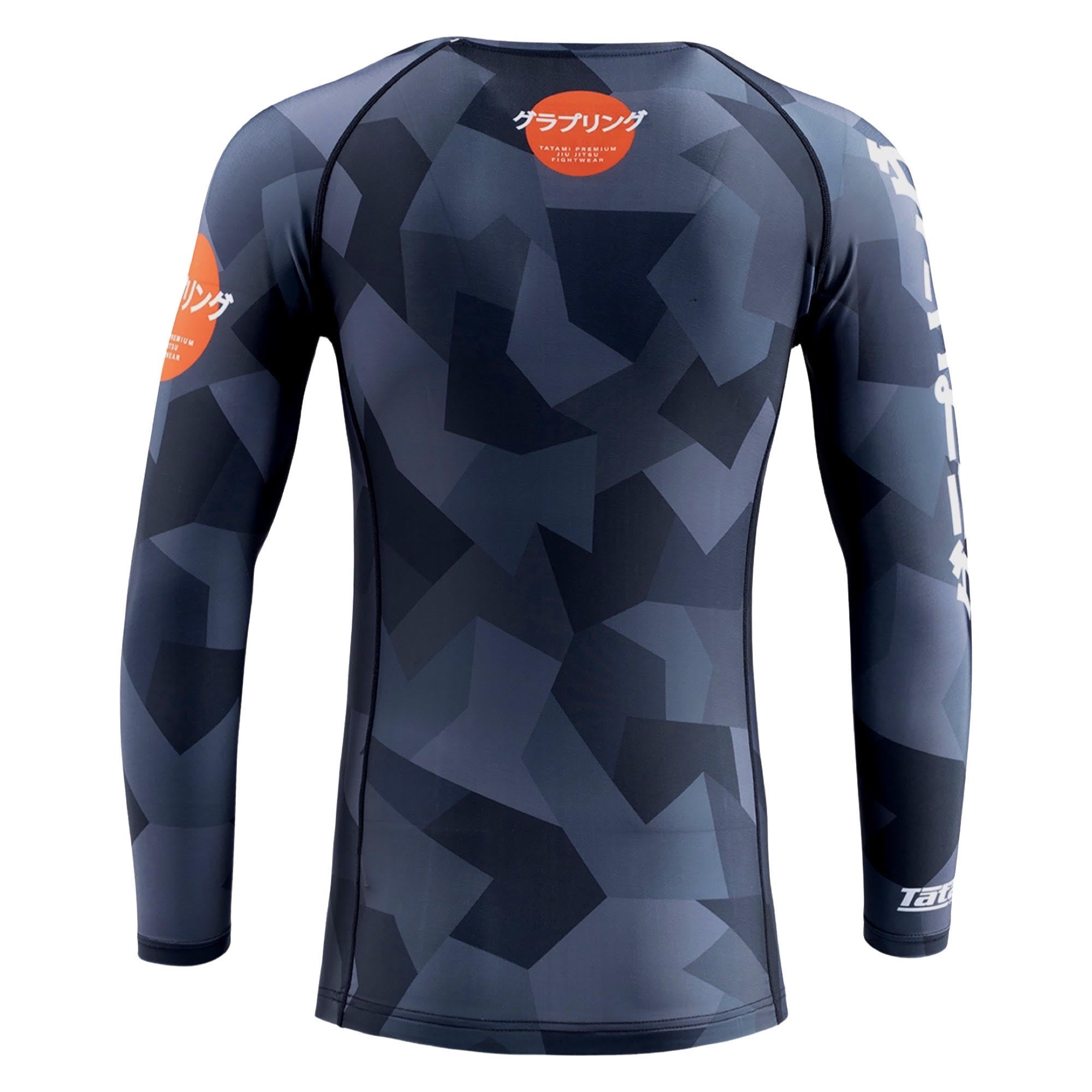 Tatami Fightwear Rash Guard TATAMI Onyx Black Camo Long Sleeve Rash Guard