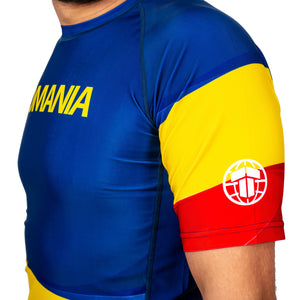 Tatami Fightwear Rash Guard TATAMI Rashguard Team Romania Short Sleeve