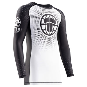 Tatami Fightwear Rash Guard TATAMI Shockwave Black Long Sleeve Rash Guard