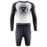 Tatami Fightwear Rash Guard TATAMI Shockwave Black Long Sleeve Rash Guard