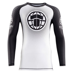 Tatami Fightwear Rash Guard TATAMI Shockwave Black Long Sleeve Rash Guard