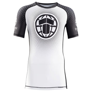 Tatami Fightwear Rash Guard TATAMI Shockwave Black Short Sleeve Rash Guard