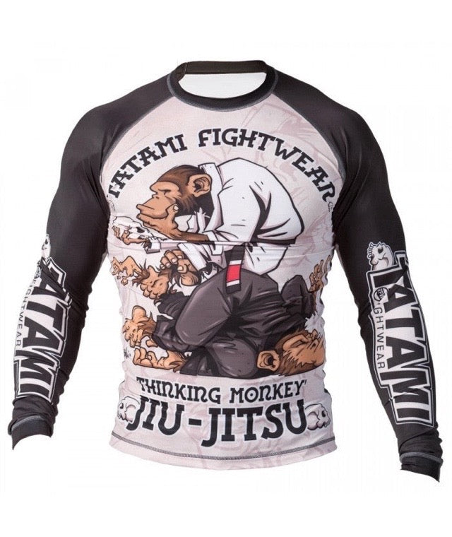 Tatami Fightwear Rash Guard TATAMI Thinker Monkey Rash Guard