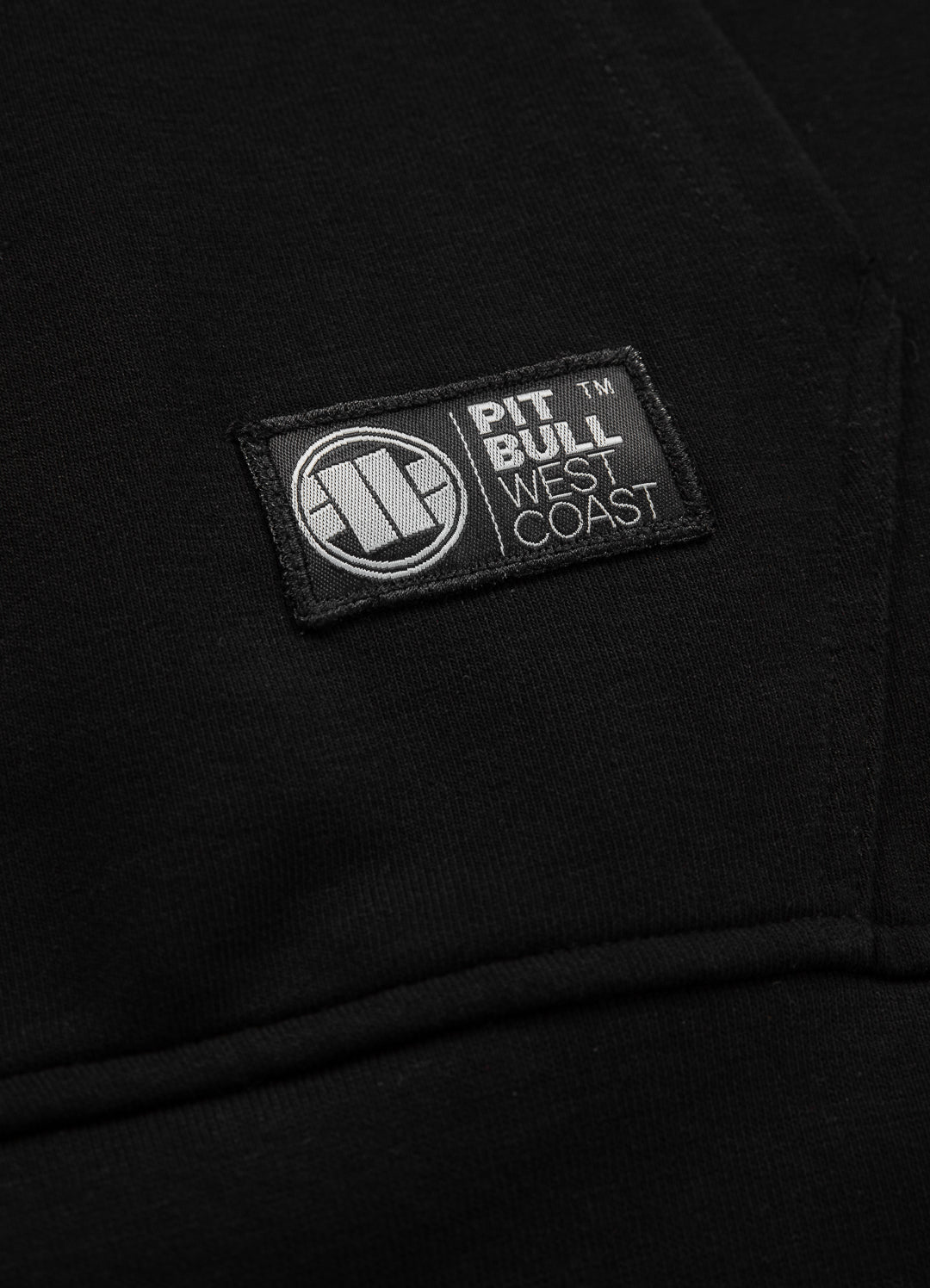 Pit Bull West Coast ADCC HOODED SWEATSHIRT Zip Hoodie MASTERS OF BJJ Black