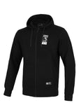 Pit Bull West Coast ADCC HOODED SWEATSHIRT Zip Hoodie MASTERS OF MMA Black