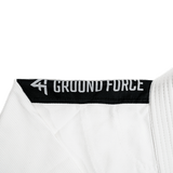 Ground Force Basic Kids Gi White(Centura Alba inclusa)