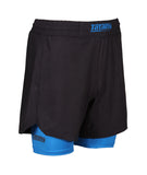 TATAMI Dual Layer Grappling Shorts - Blue