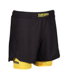 TATAMI Dual Layer Grappling Shorts - Yellow