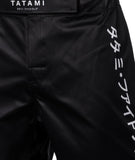 TATAMI Katakana Grappling Shorts - Black