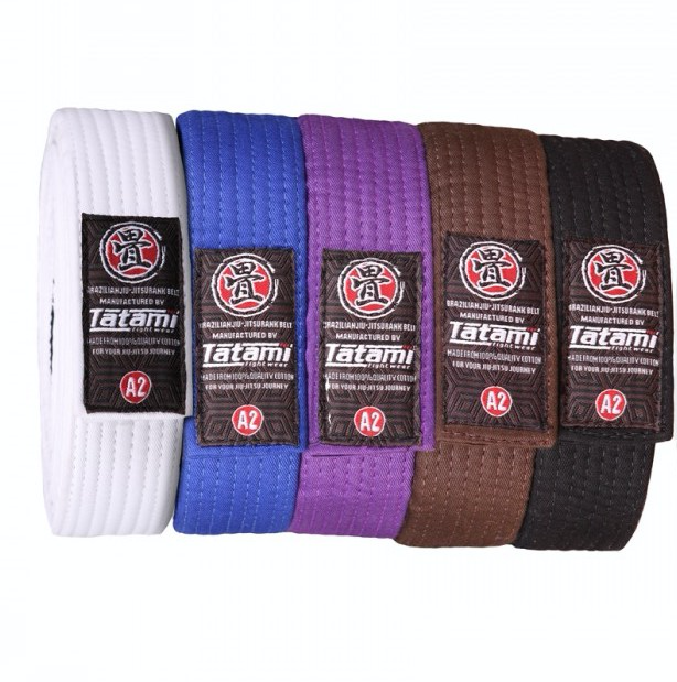 Adult BJJ Rank Belt - All Colours  Tatami Belt tatamifightwearro.myshopify.com BJJ MALL