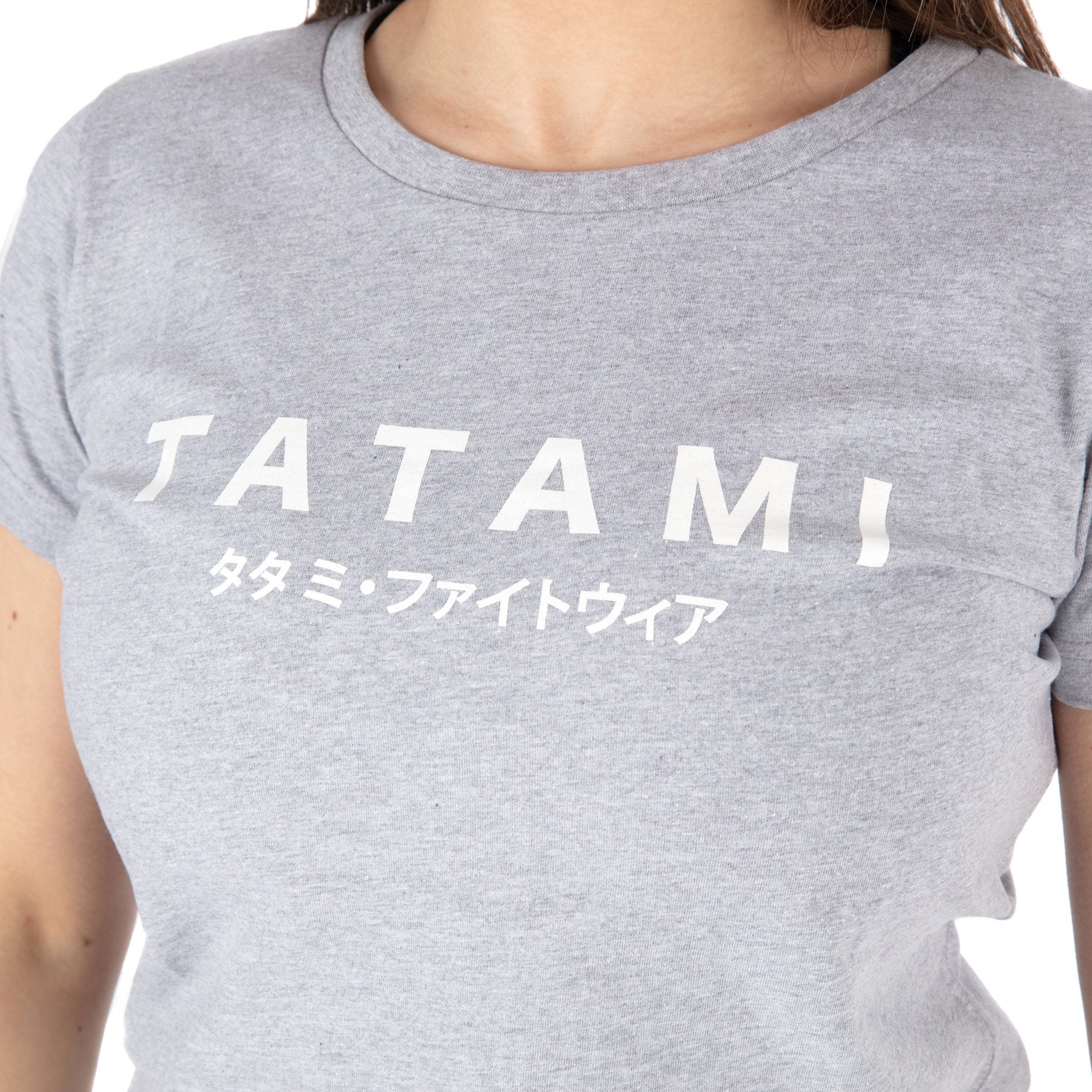 Ladies Katakana T-Shirt Grey