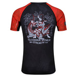 Technique Eco Tech Recycled Short Sleeve Rash Guard - Red