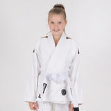 Kids Nova Absolute White Gi  Tatami Fightwear Ltd. BJJ GI tatamifightwearro.myshopify.com BJJ MALL