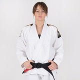 Ladies Nova Absolute White Gi  Tatami Fightwear Ltd. BJJ GI tatamifightwearro.myshopify.com BJJ MALL