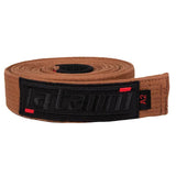 Deluxe BJJ Belt Brown / A4 Tatami Fightwear Ltd. Belt tatamifightwearro.myshopify.com BJJ MALL