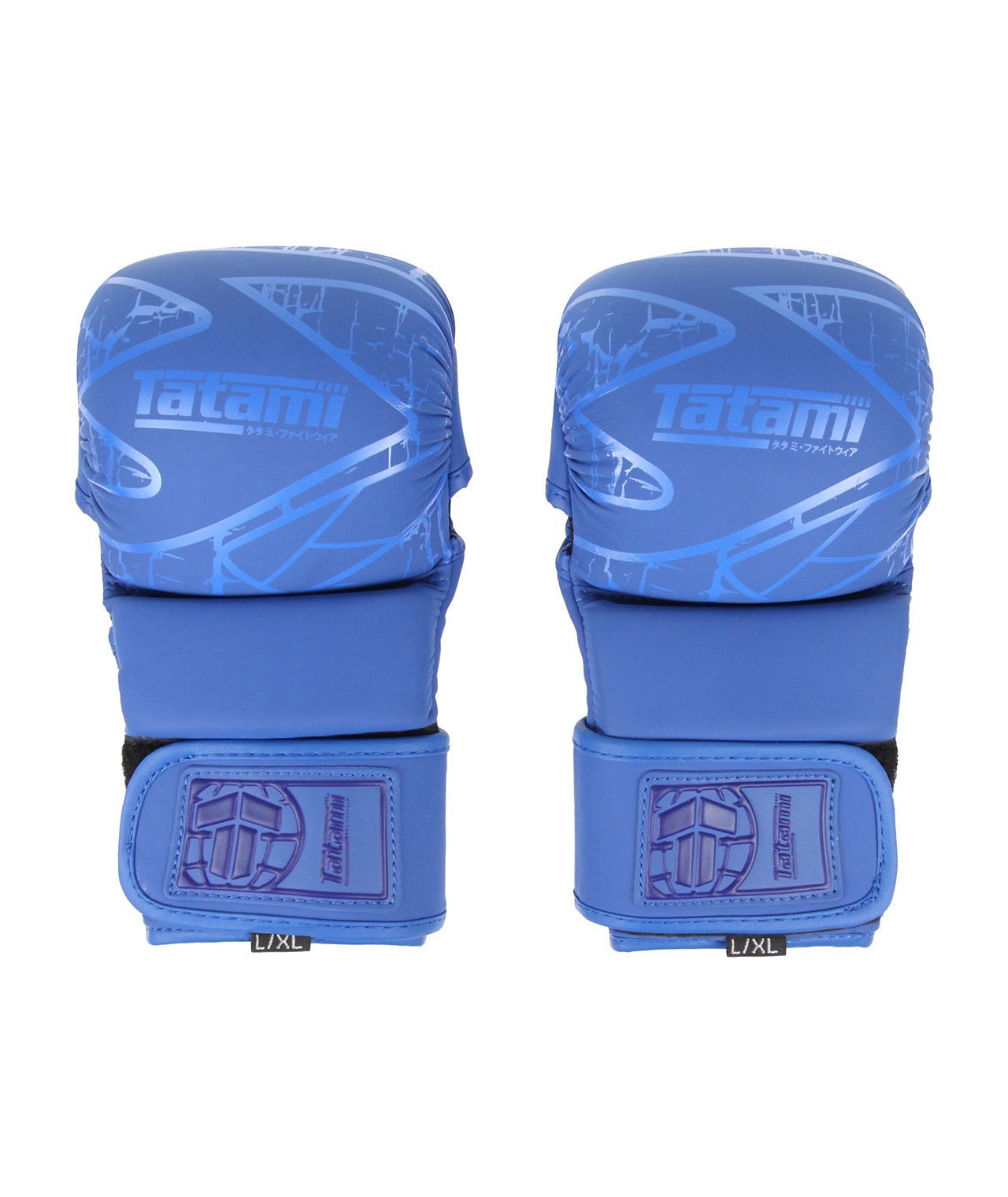 TATAMI Obsidian 6oz MMA Sparring Gloves - Blue